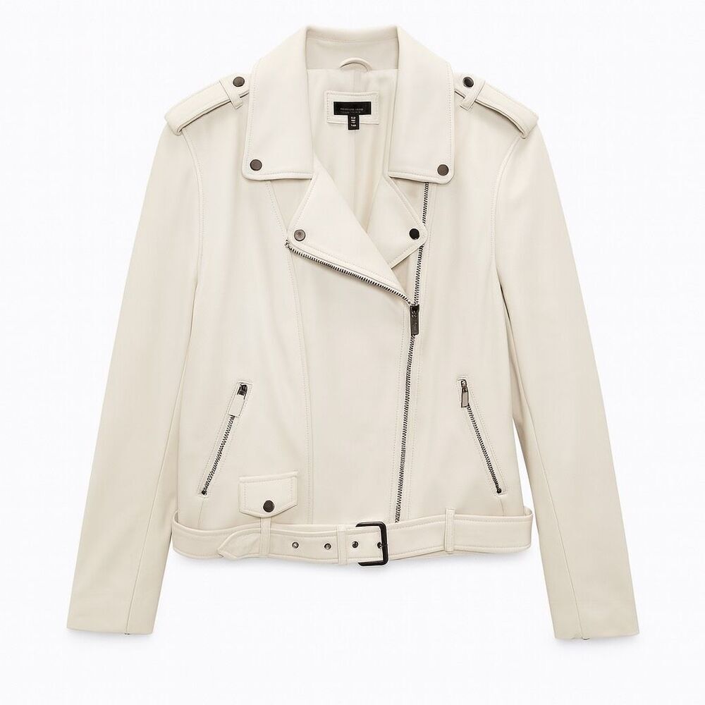 NWT Universal Standard Leeron Leather Moto Jacket Size 2XL